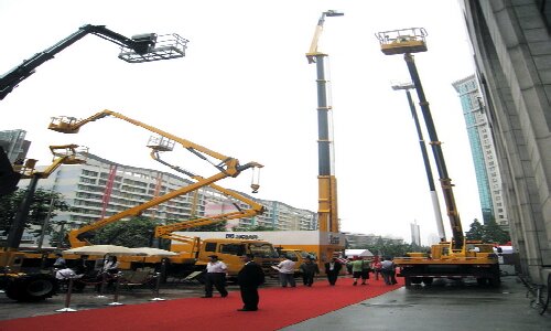 XCMG Exhibited