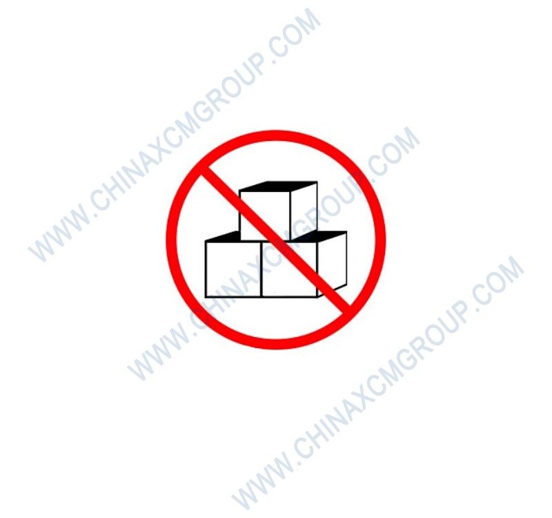 329900184 No Storage Safety Sign