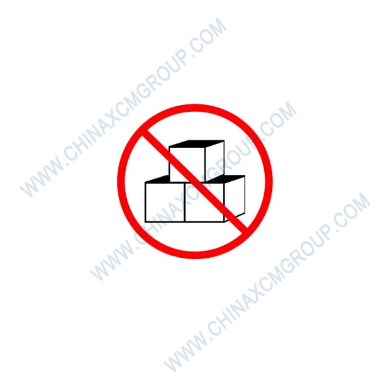 329900184 No Storage Safety Sign