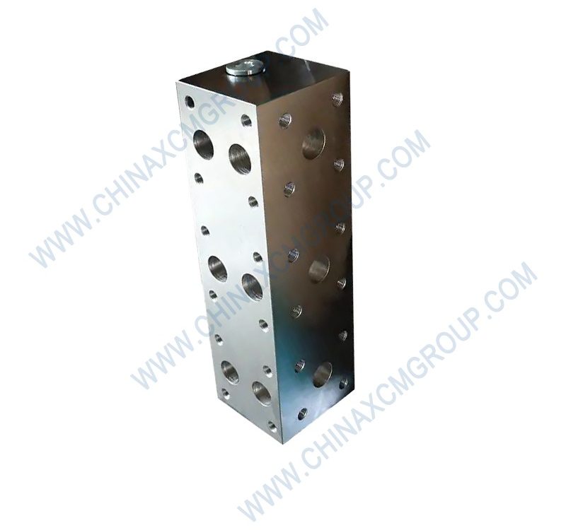 400402663 Distribution Valve Inlet And Return Pipe Transition Block