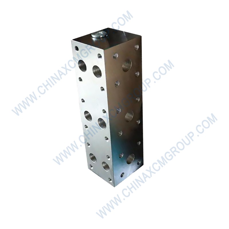 400402663 Distribution Valve Inlet And Return Pipe Transition Block