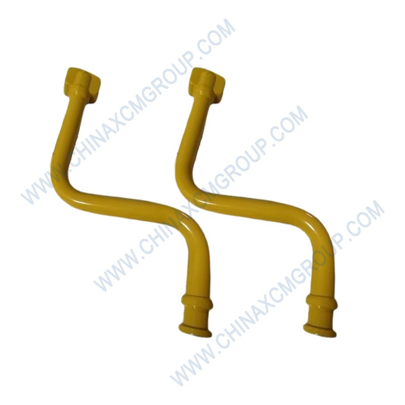 400402686 Transitional Steel Pipe For Left Boom Cylinder