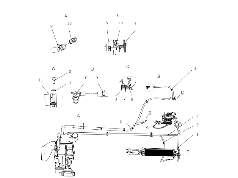 XCMG Air Conditioning System