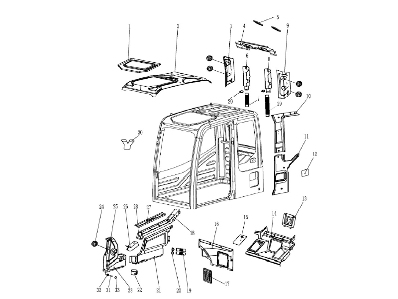 XCMG Cab