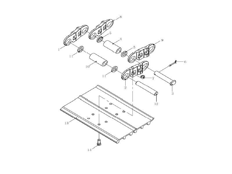 XCMG Crawler Assembly