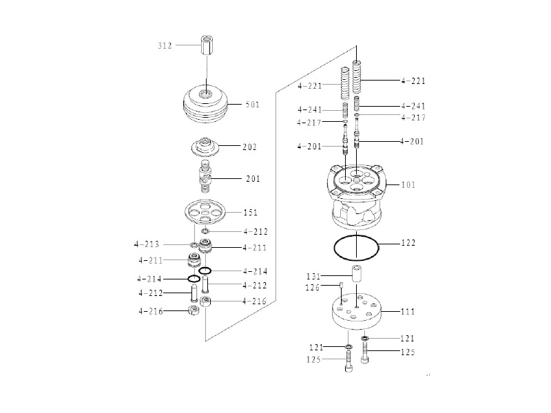 XCMG Handle Assembly (Right)