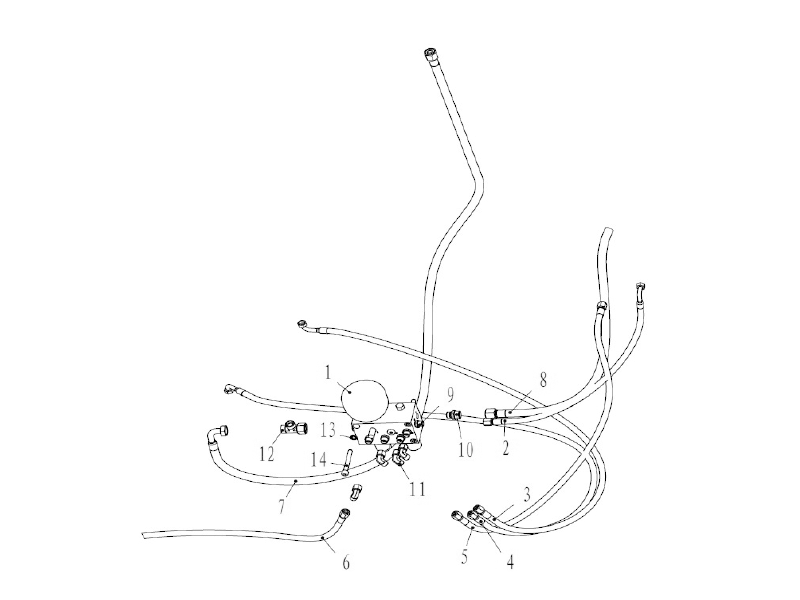XCMG Hydraulic Pilot Operator System