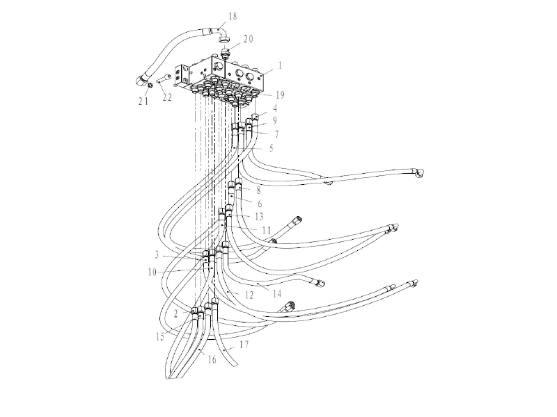 XCMG Hydraulic Pilot Operator System