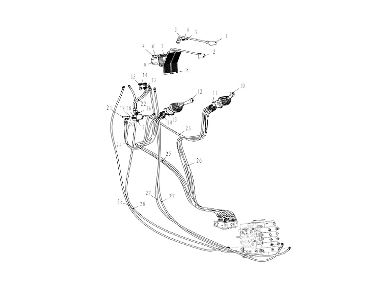 XCMG Hydraulic Pilot Operator System
