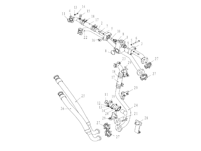 XCMG Hydraulic System On Board