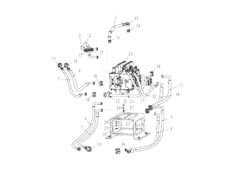 XCMG Hydraulic System On Board