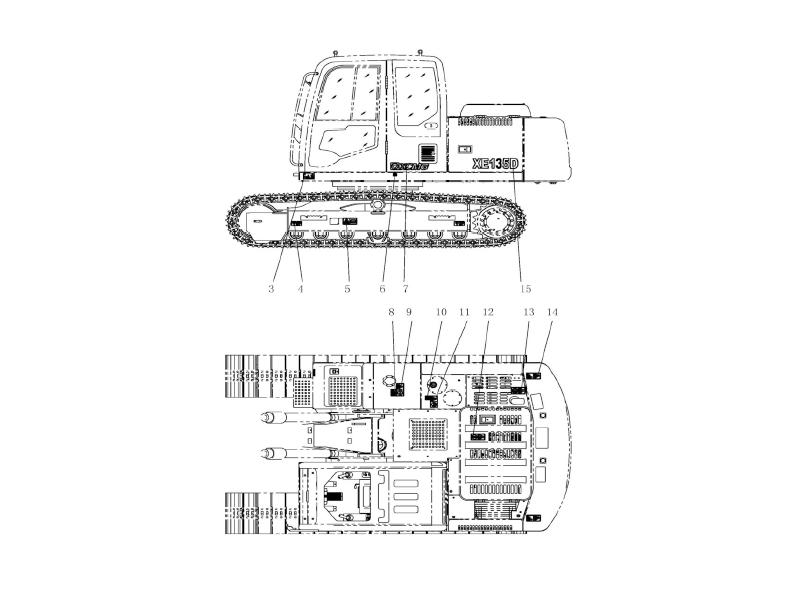 XCMG Markings