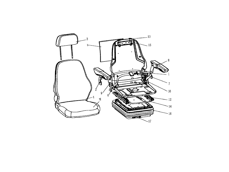 XCMG Seating