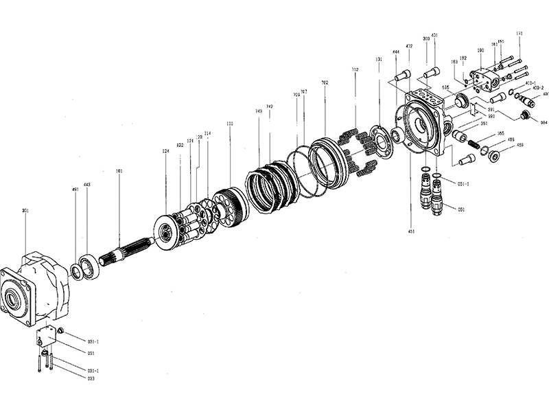 XCMG Slewing Reducer Assembly