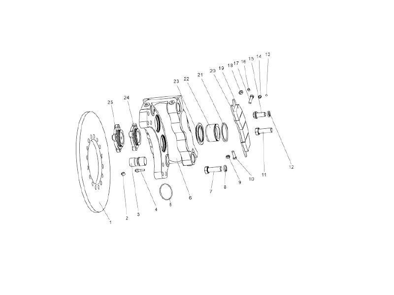 XCMG Wheel Loaders Brake Assembly