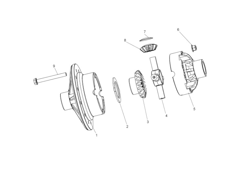 XCMG Wheel Loaders Differential Assembly