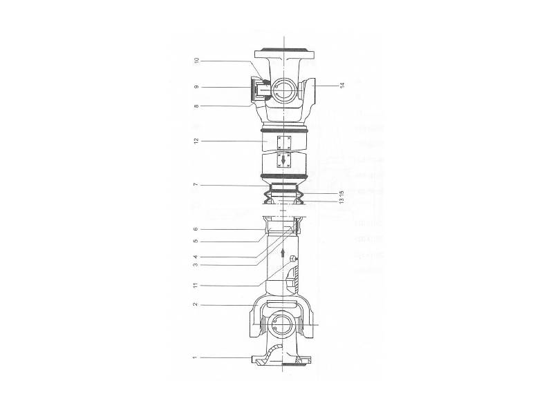 XCMG Wheel Loaders Front Drive Shaft