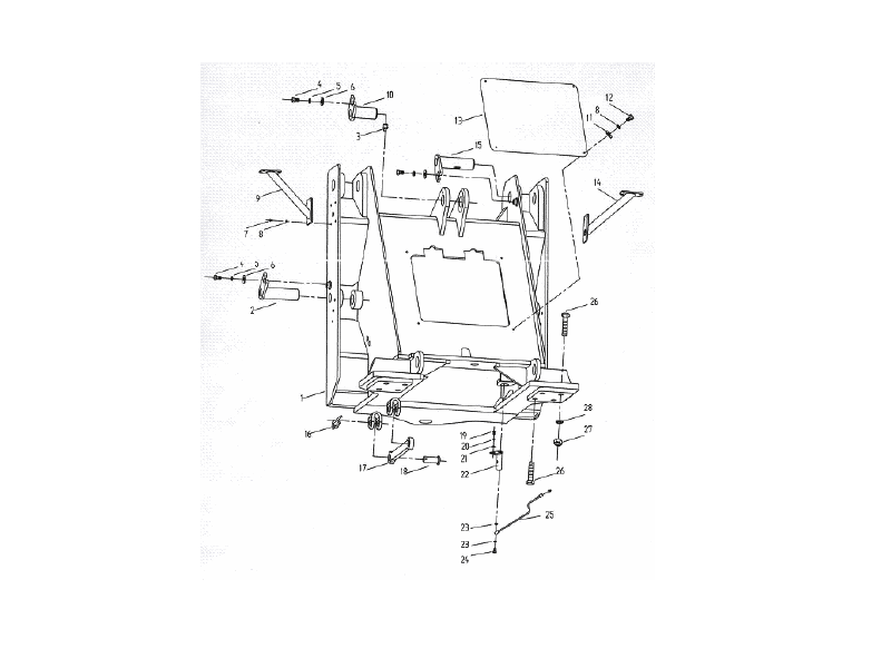 XCMG Wheel Loaders Front Rack