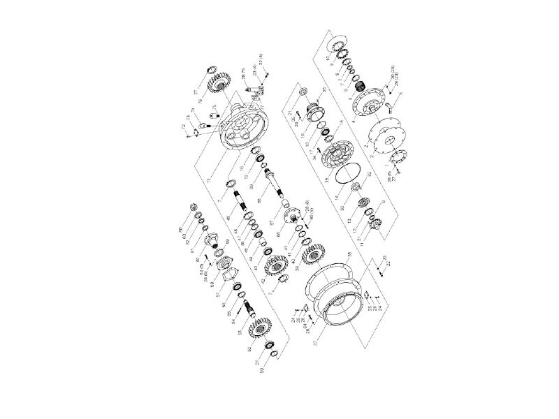 XCMG Wheel Loaders Torque Converter Assembly