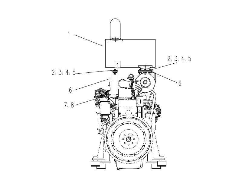 Drill Rig Exhaust System