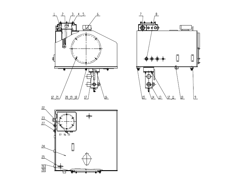 Drill Rig Hydraulic Tank