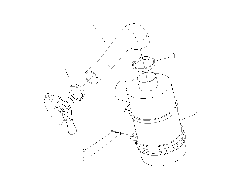 Drill Rig Intake System