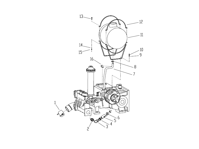 Drill Rig Mud Antifreeze Device Optional