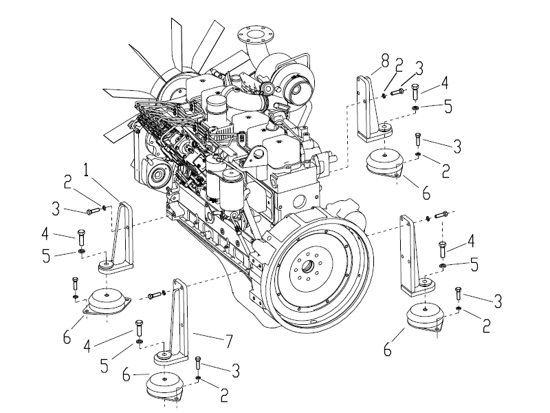 Drill Rig Support Assembly