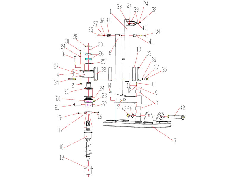 Drill Rig Anchor
