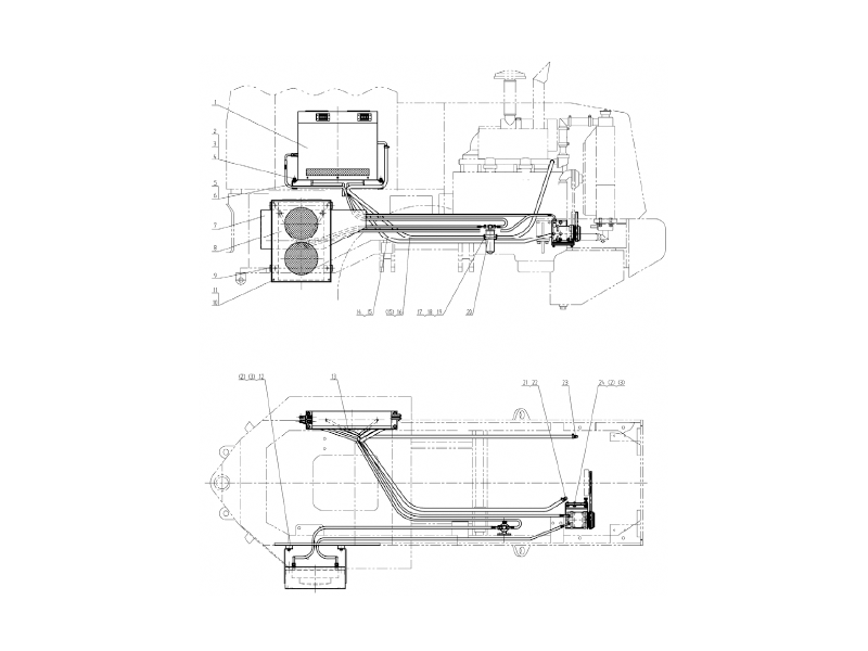 XCMG Wheel Loaders Air Conditioning System