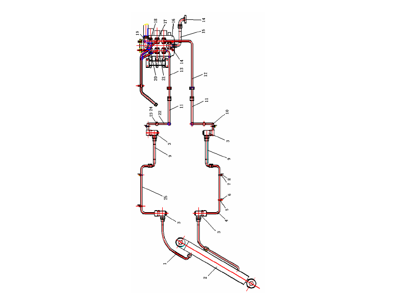 XCMG Wheel Loaders Side Discharge Triple Hydraulic System