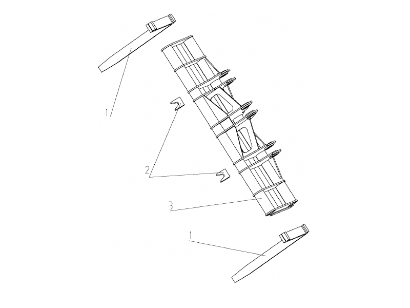 XCMG Wheel Loaders Sliding Fork Working Device