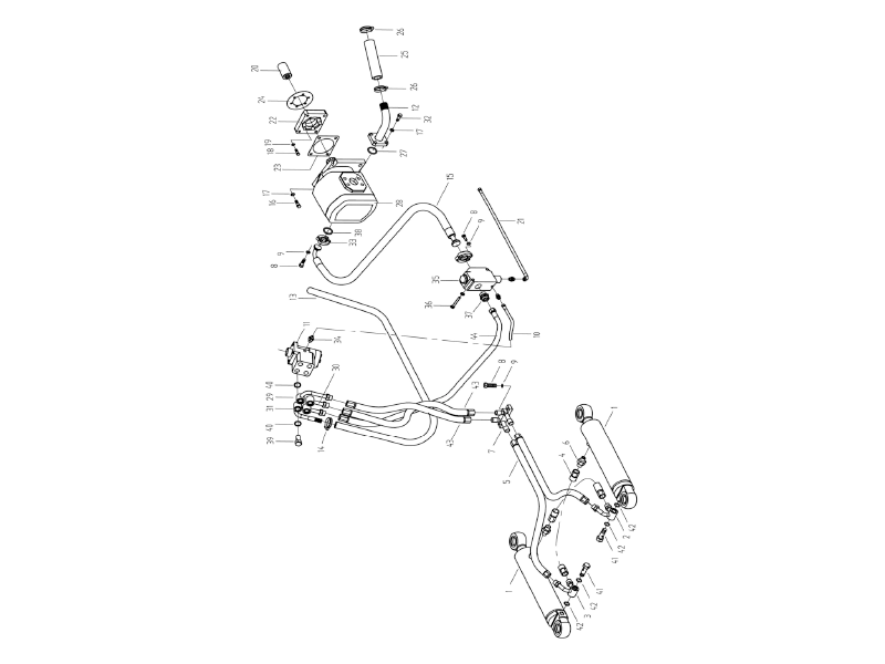XCMG Wheel Loaders Steering Hydraulic System