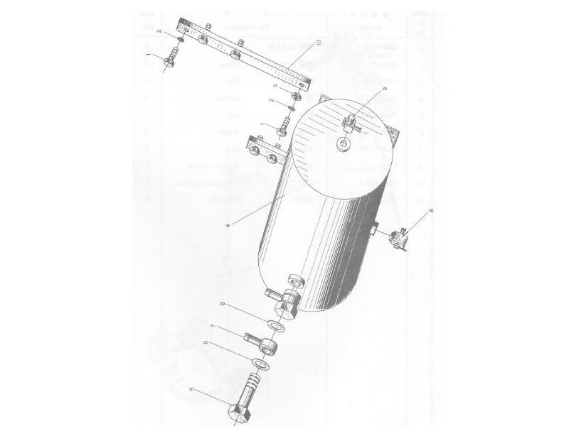 XCMG Wheel Loaders Storage Cylinder
