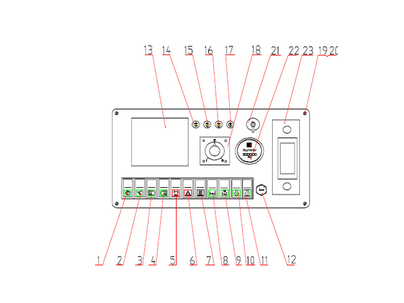 XCMG Grader Control Box