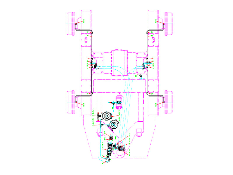 XCMG Grader Double Circuit Brake System