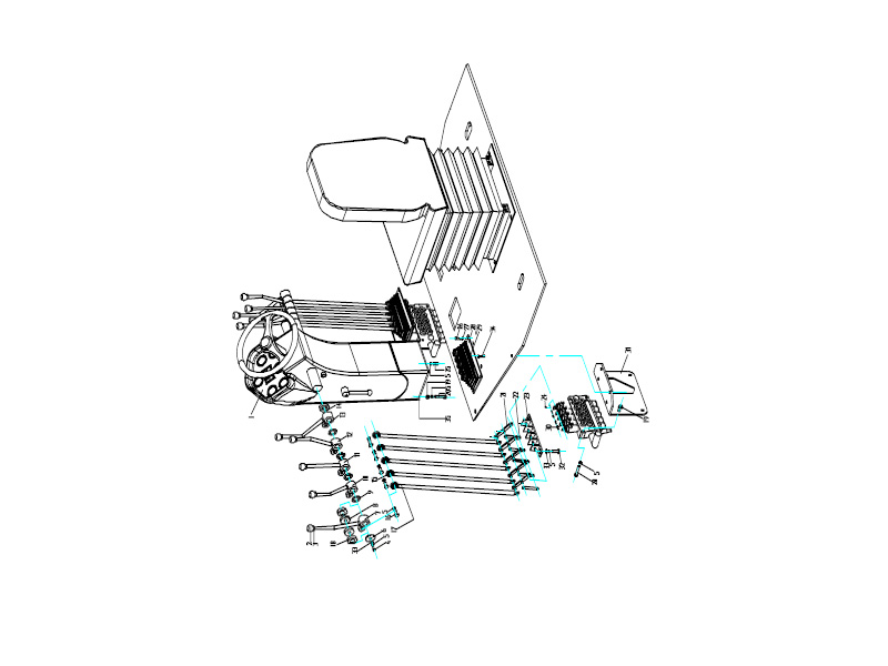 XCMG Grader Steer Board