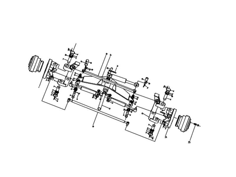 XCMG Grader Steering Axle