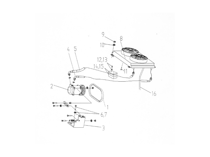 XCMG Road Roller Air-Condition System