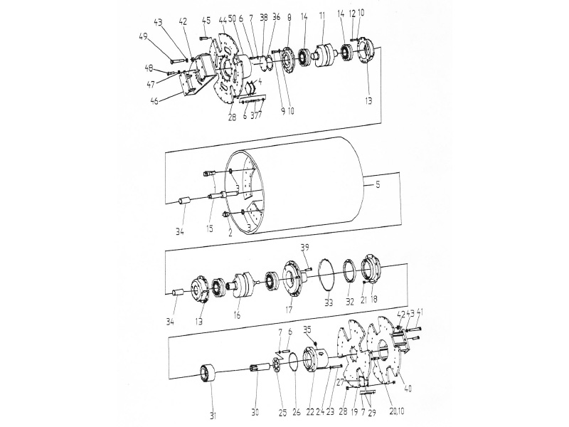 XCMG Road Roller Drum