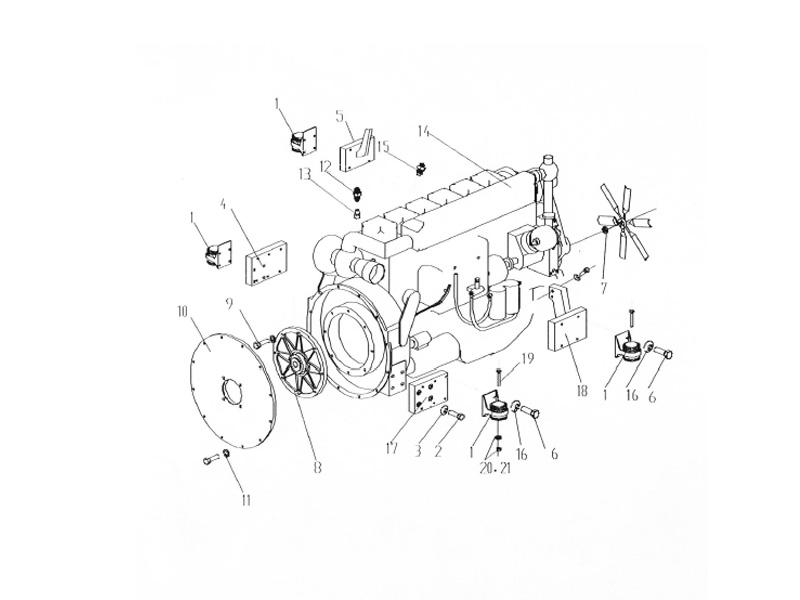 XCMG Road Roller Engine