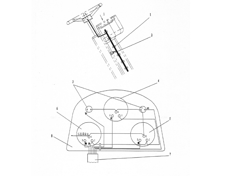 XCMG Road Roller Front Cable Instrument Box