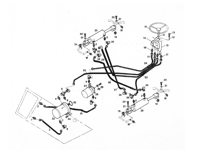XCMG Road Roller Hy-Steering System