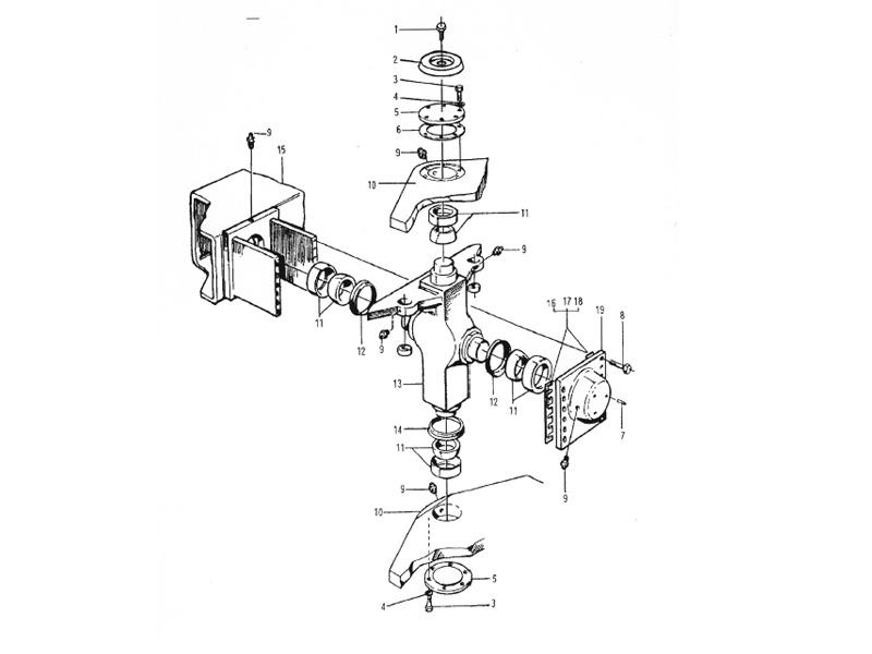 XCMG Road Roller Steering Link