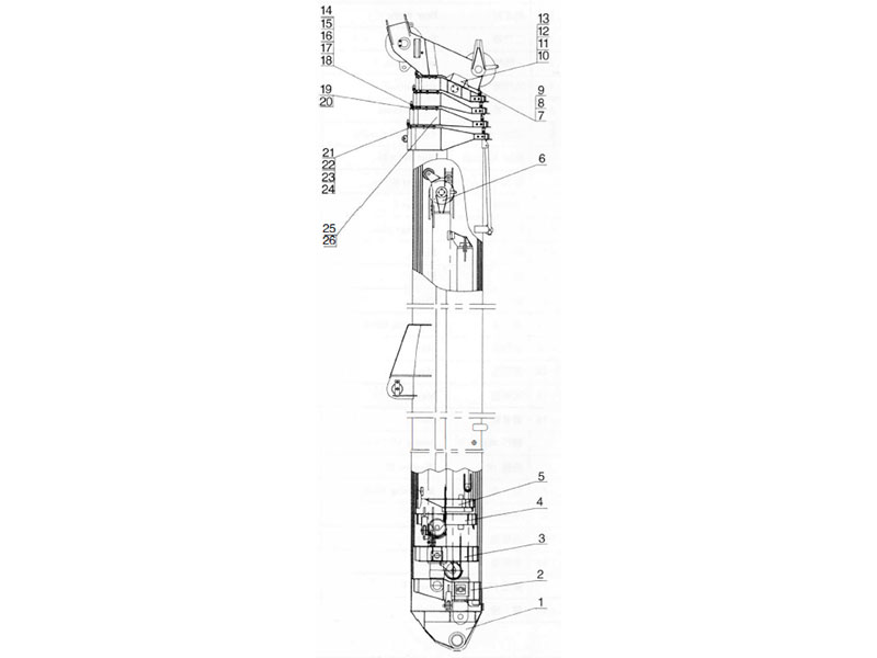 XCMG Truck Crane Boom