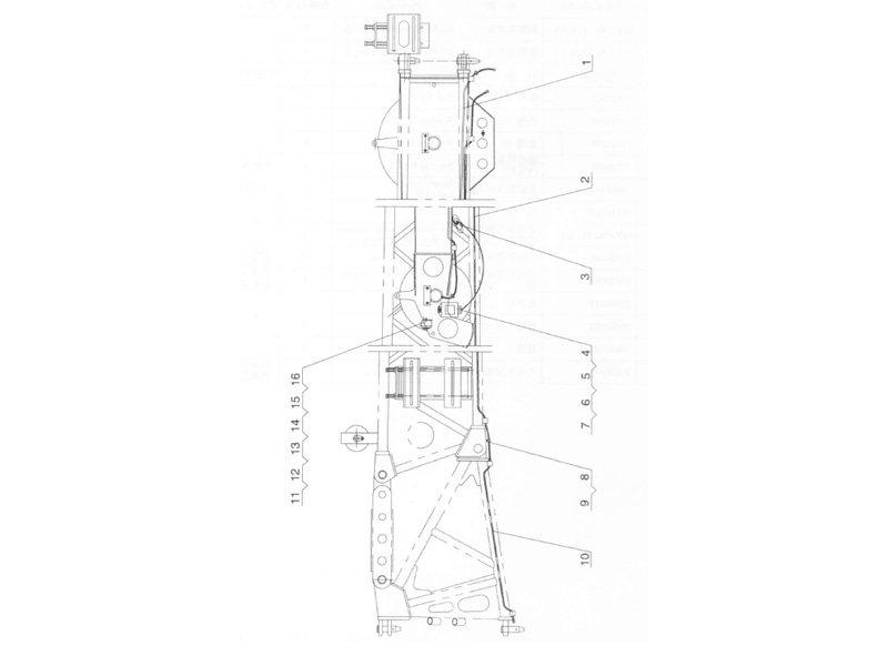 XCMG Truck Crane The Jib Boom Electric System