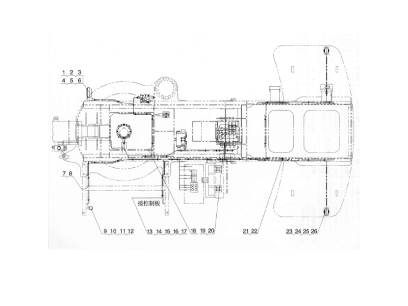 XCMG Truck Crane Turn Table Appliance