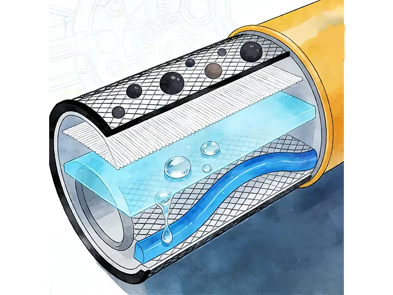 XCMG G-series filter internal structure