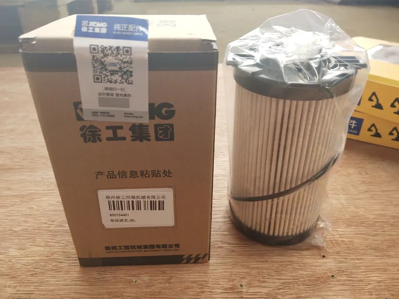 XCMG G-series filter installation