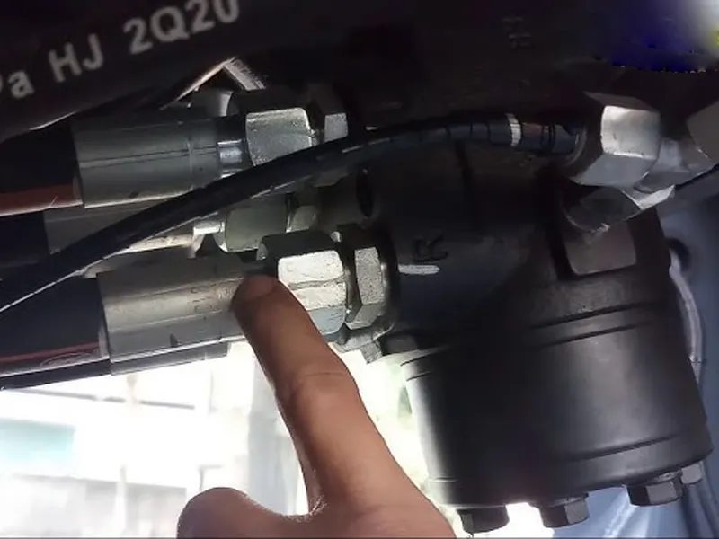 Hydraulic pump inspection
